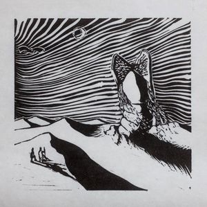 linocut print