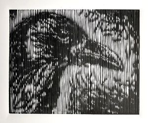 linocut print