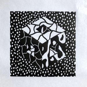 linocut print