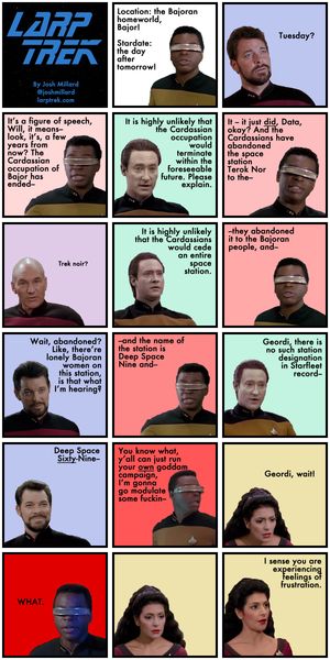 a Larp Trek strip