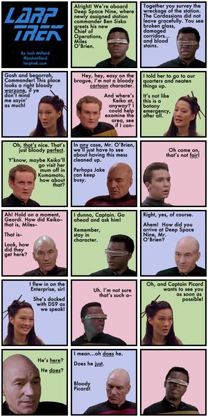 a Larp Trek strip