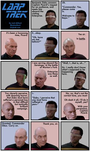 a Larp Trek strip
