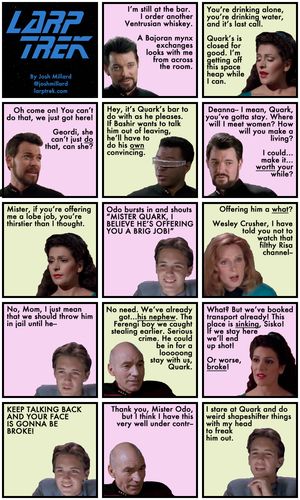 a Larp Trek strip