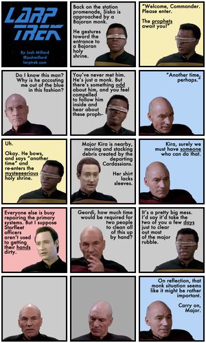 a Larp Trek strip