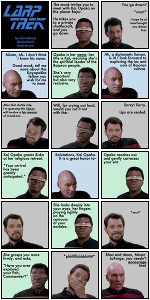 a Larp Trek strip