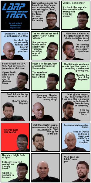a Larp Trek strip
