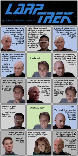 a Larp Trek strip