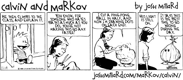 Calvin and Markov