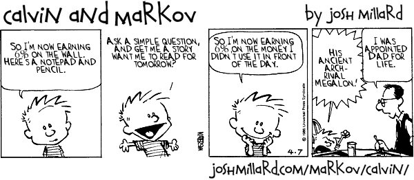 Calvin and Markov