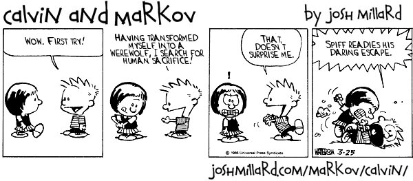 Calvin and Markov