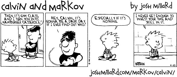 Calvin and Markov