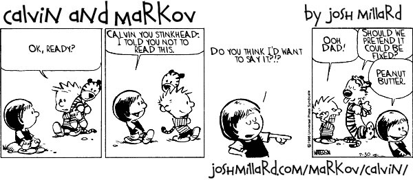 Calvin and Markov