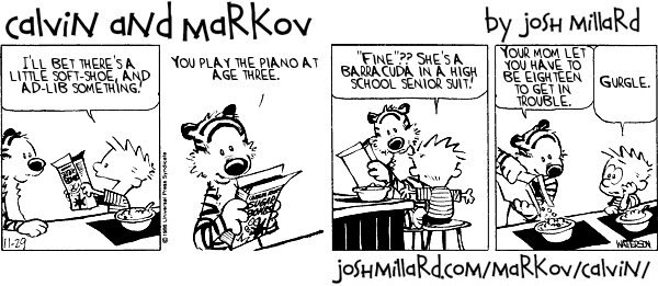 Calvin and Markov